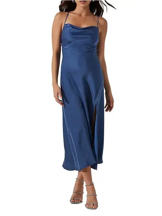 Astr Dresses & Skirts - ASTR Strappy Cowl Neck Slip Dress